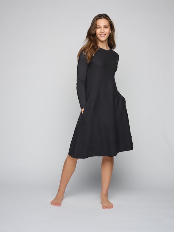 Cecilie Long Merino Dress