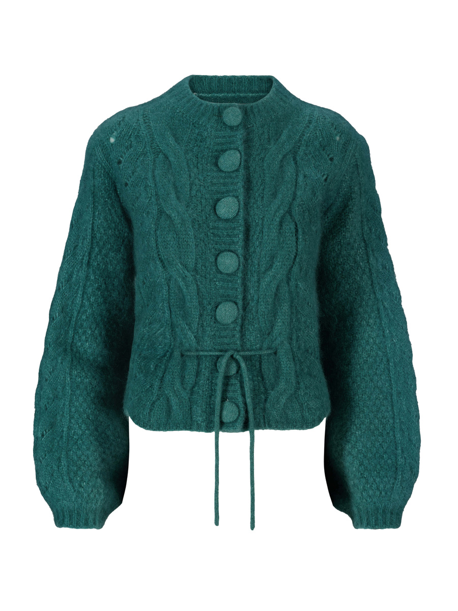 ニット・セーター IONSEOUL Icelandic Cardigan (3color) JE805 Ásta merino womens Nordic knit sweater | Icewear