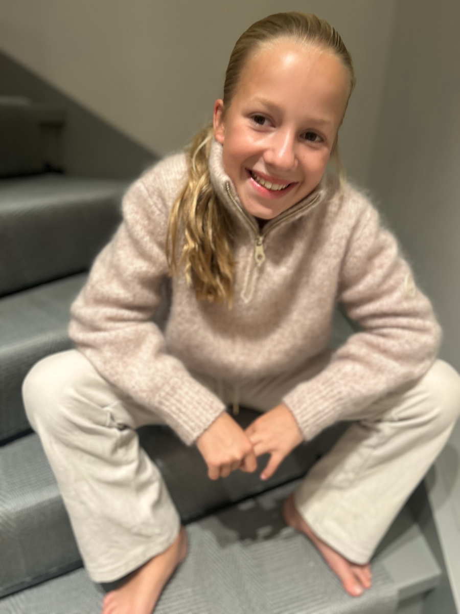 KIDS Li chunky sweater