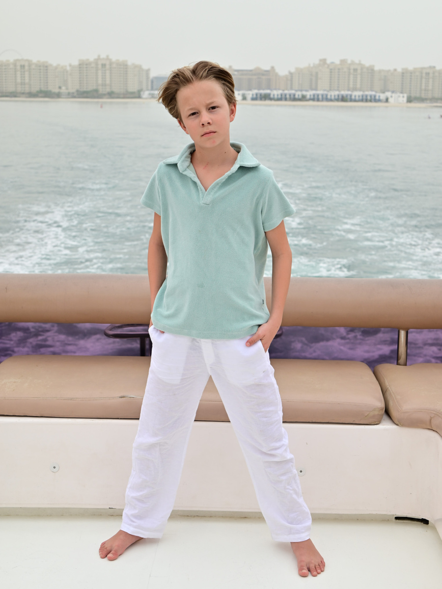 KIDS Nicolai linen pants