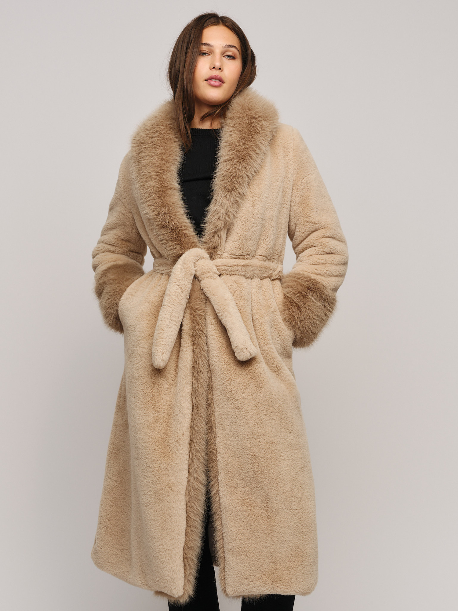 Caroline fake fur jacket - ella&il