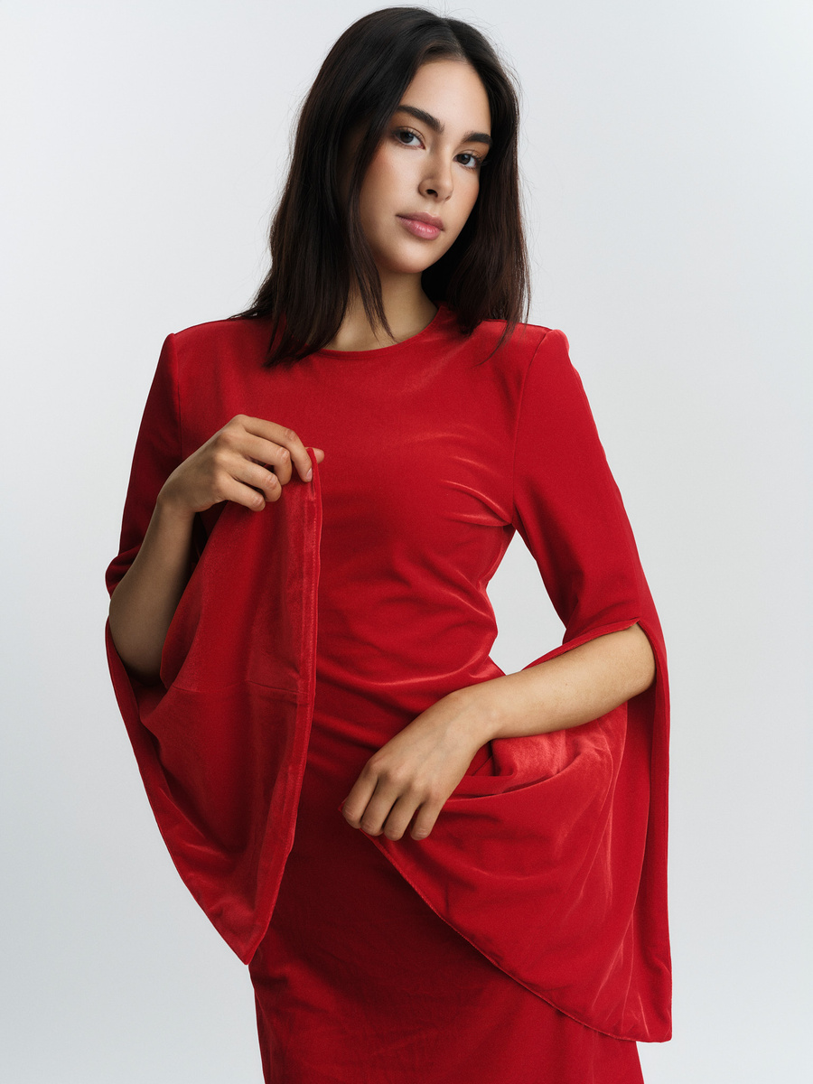 Nova Velour Dress