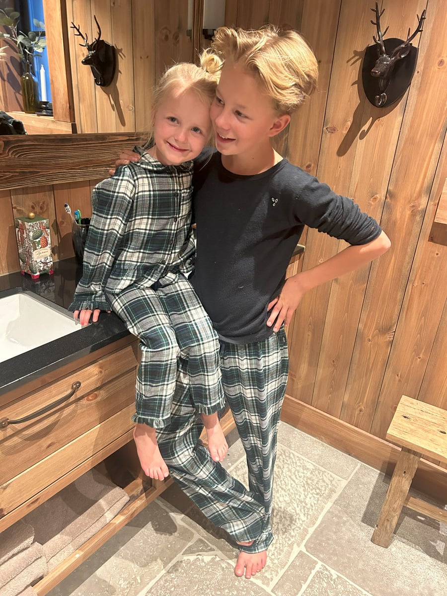 KIDS Billie flannel pants