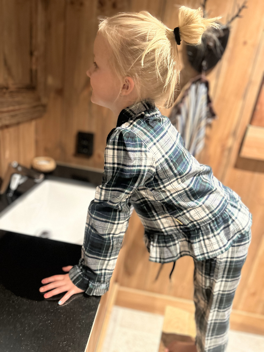 KIDS Cassie flannel pyjamas
