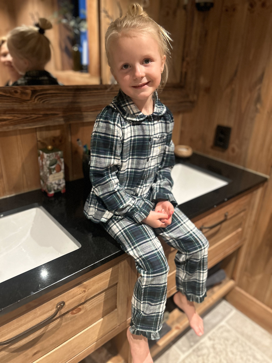 KIDS Cassie flannel pyjamas