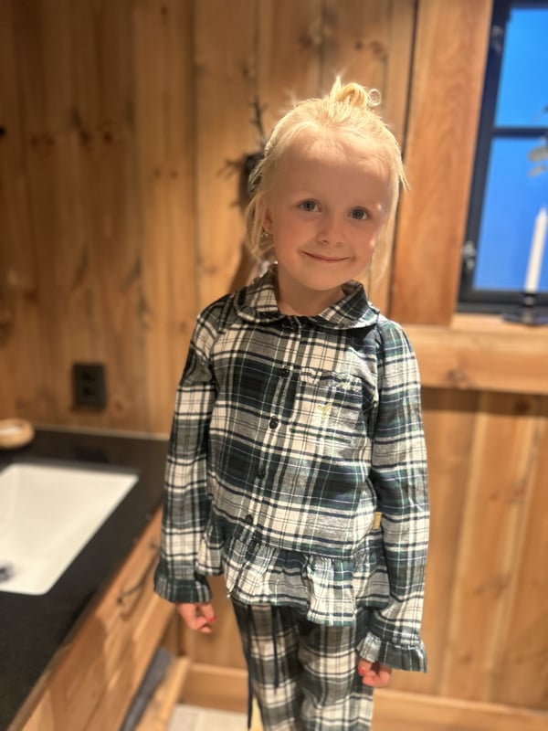 KIDS Cassie flannel pyjamas