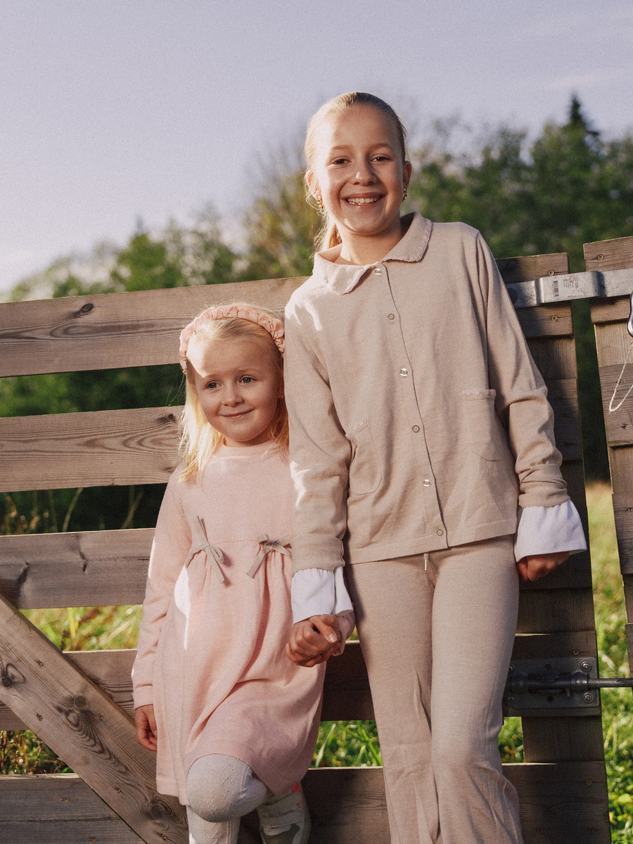 KIDS Johanne merino cardigan