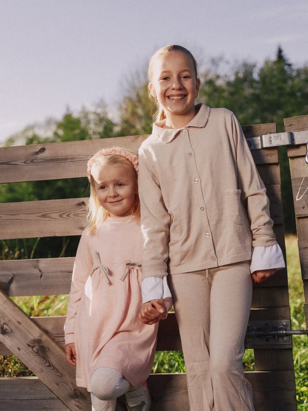 KIDS Johanne merino cardigan