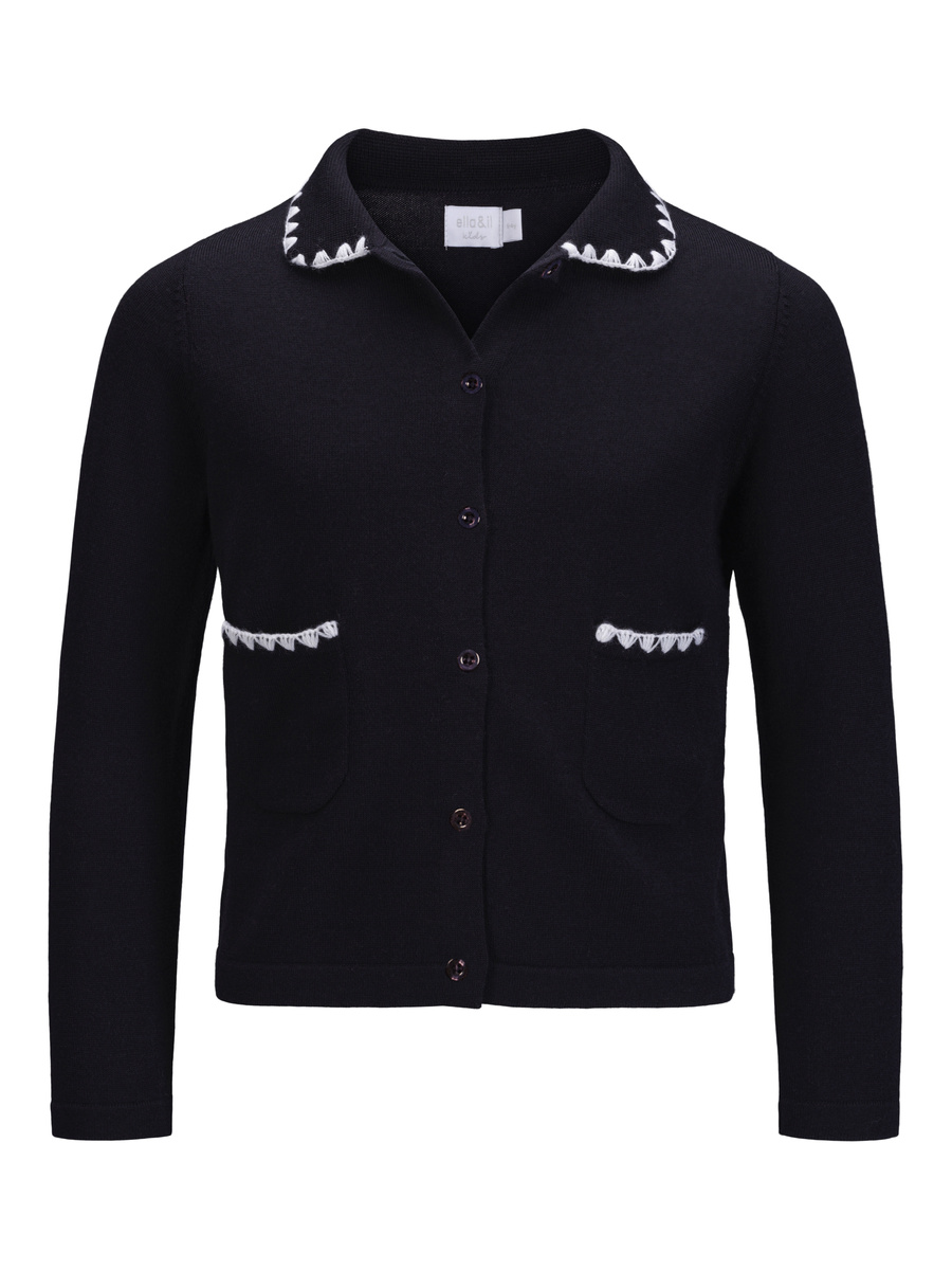 KIDS Johanne merino cardigan
