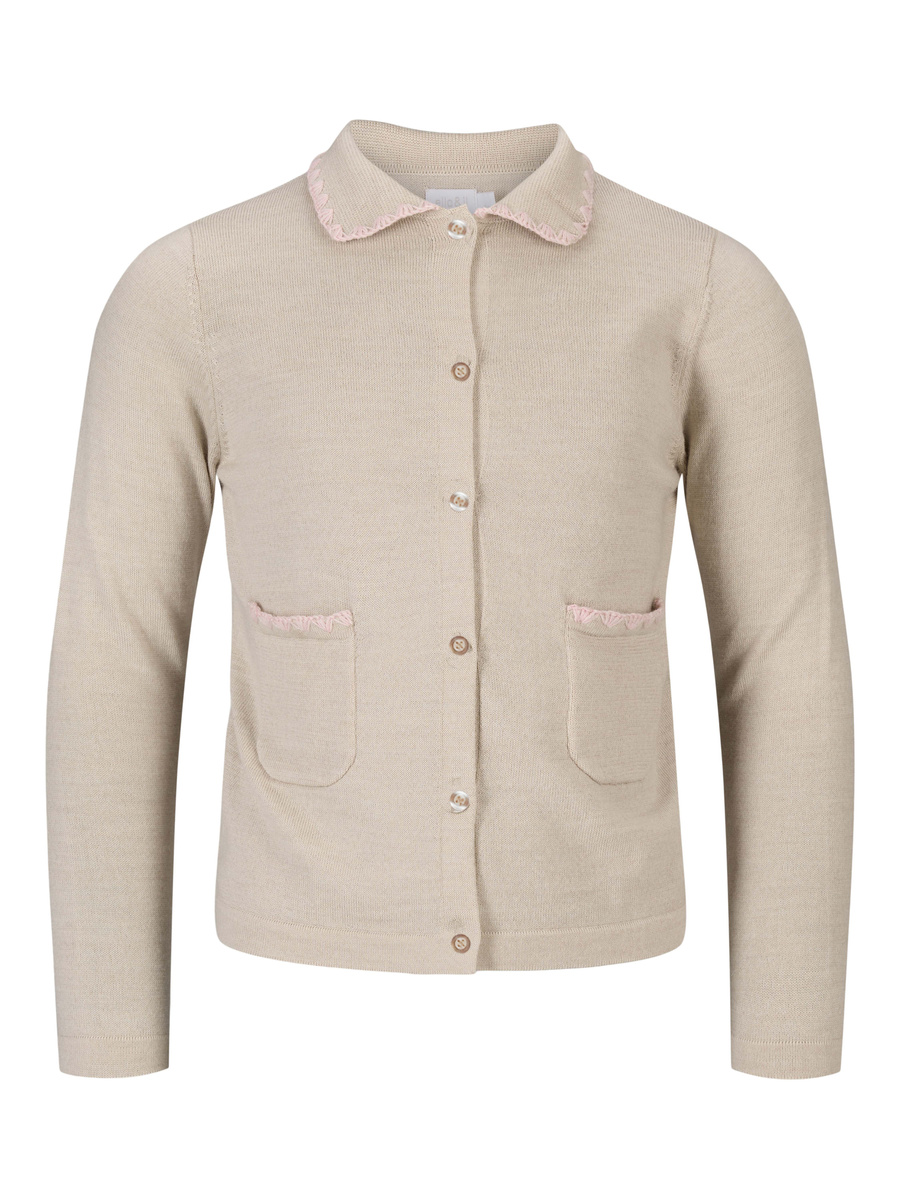 KIDS Johanne merino cardigan