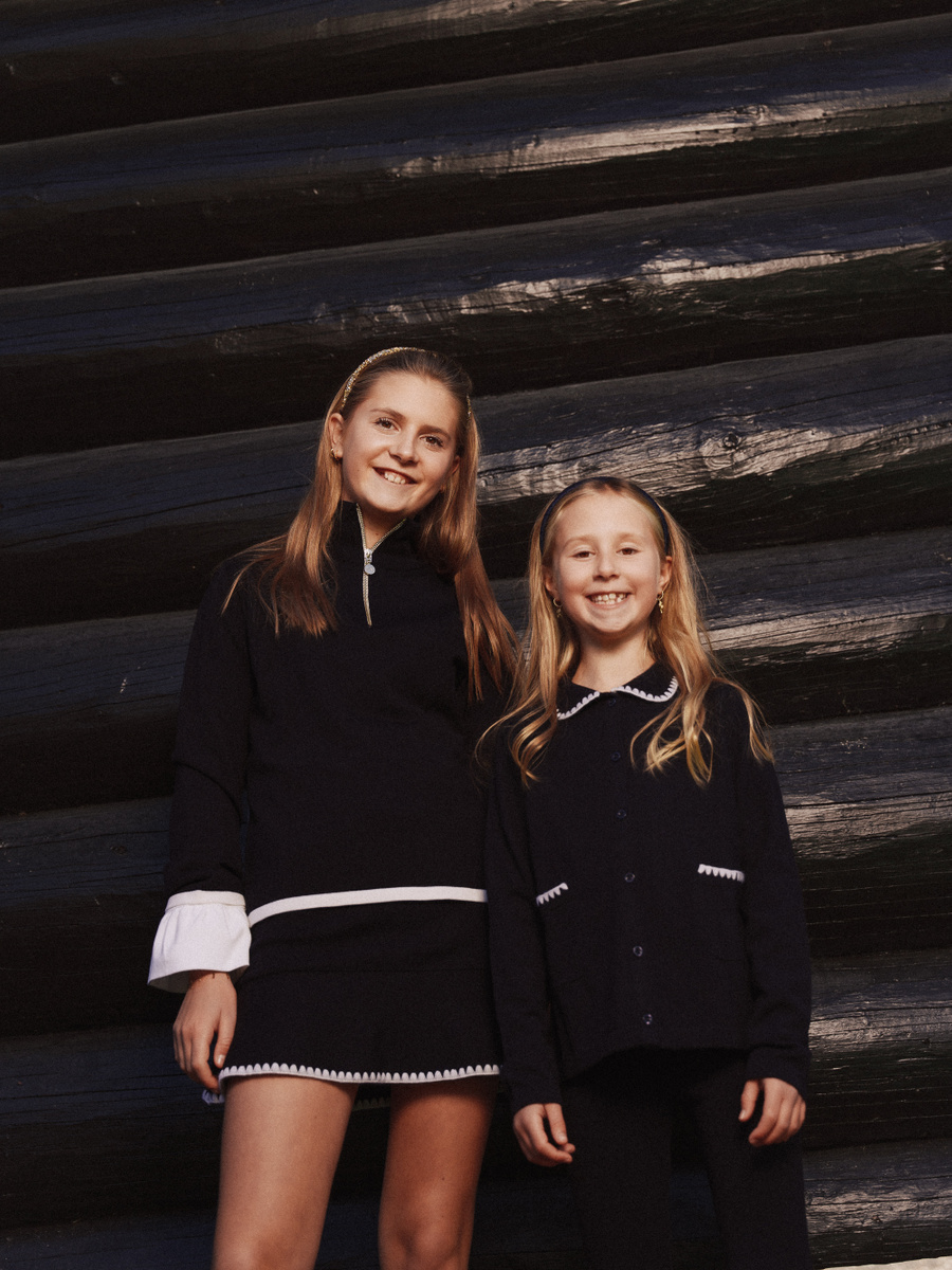 KIDS Johanne merino cardigan