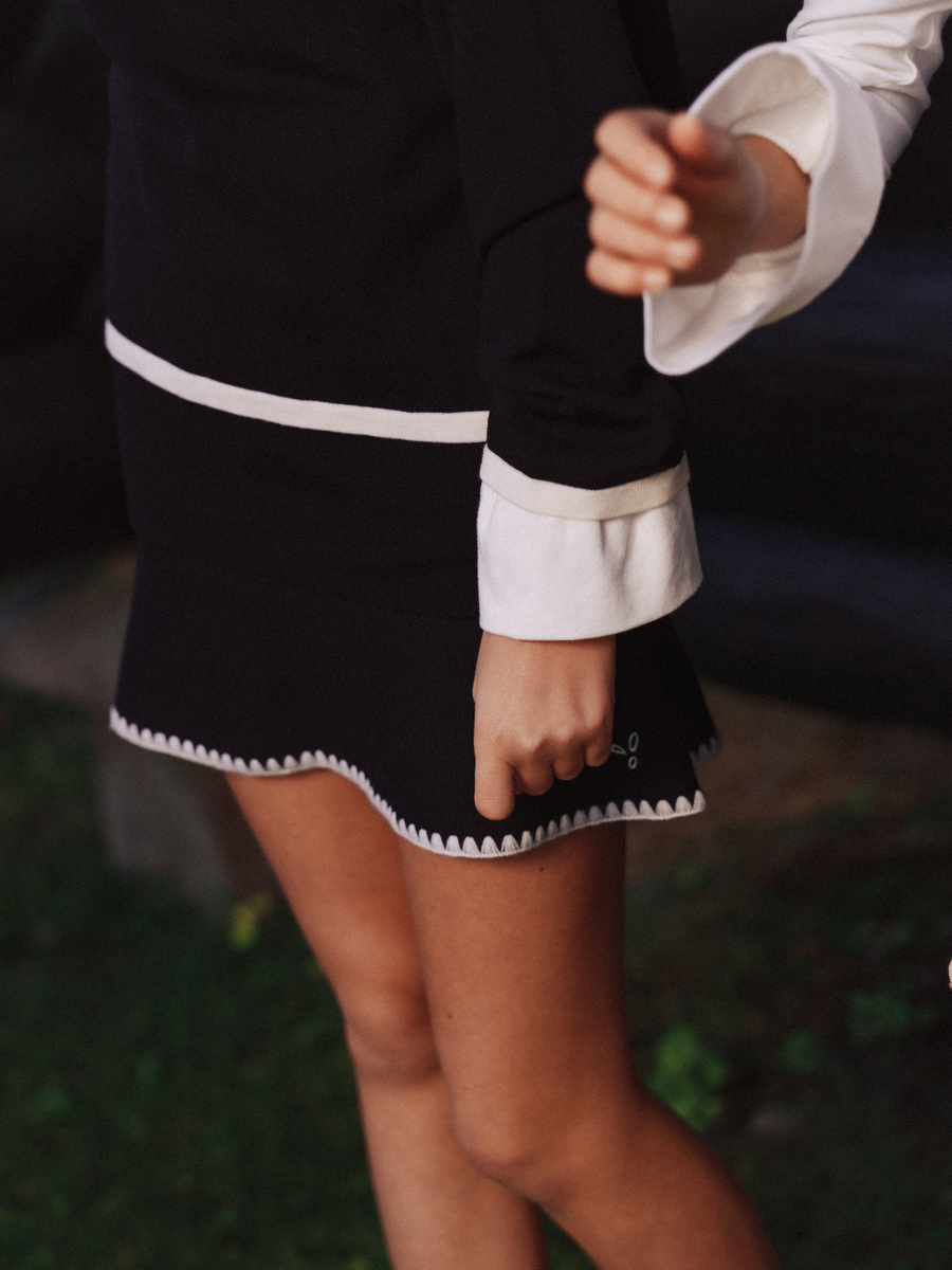 KIDS Sally merino skirt