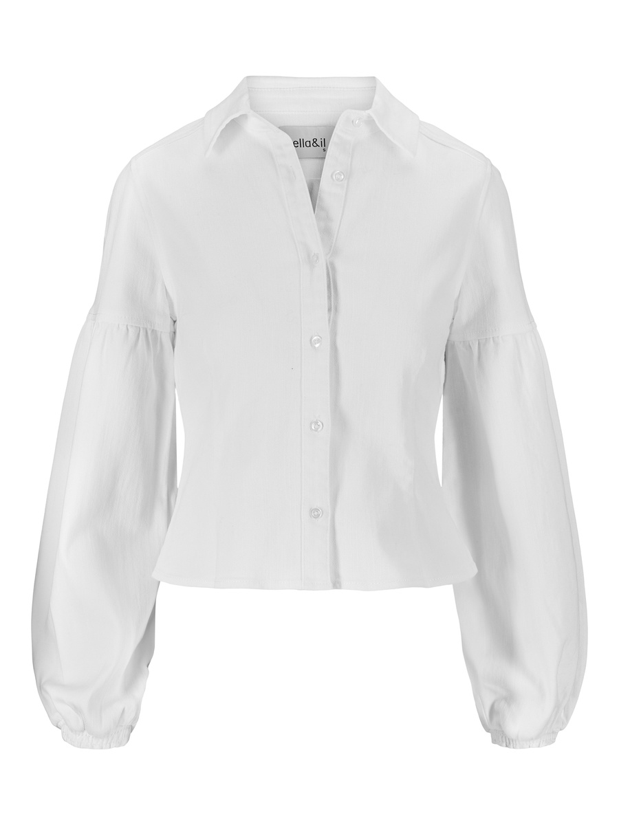 Janne White Denim Blouse