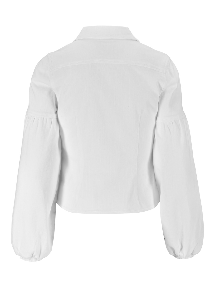 Janne White Denim Blouse