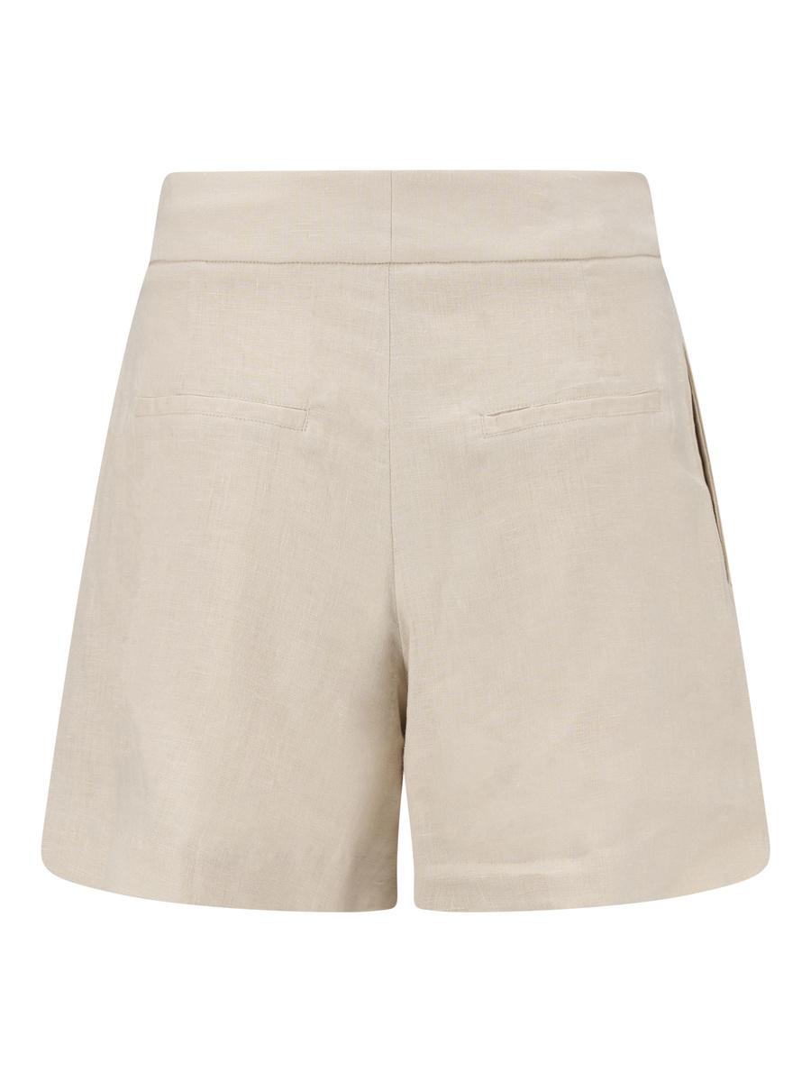 Freya Solid Linen Shorts