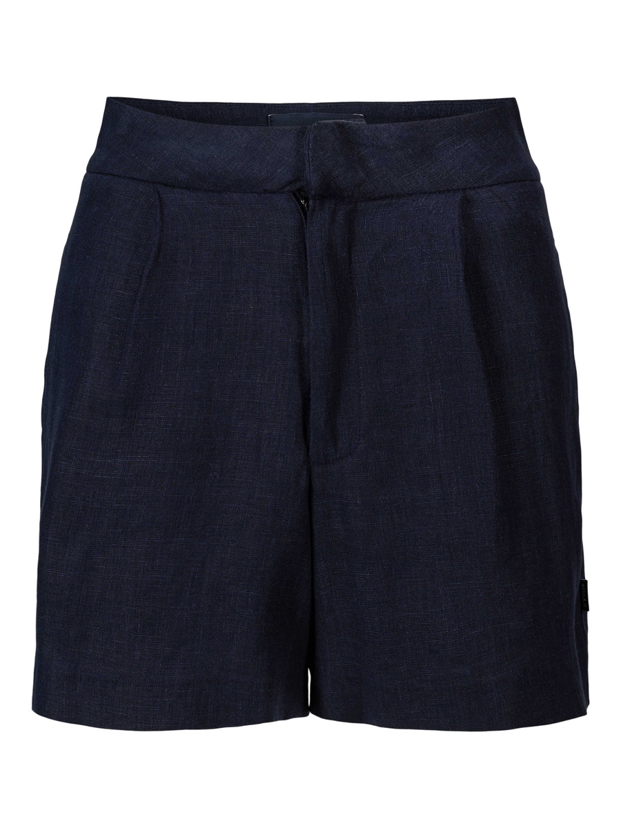 Freya Solid Linen Shorts