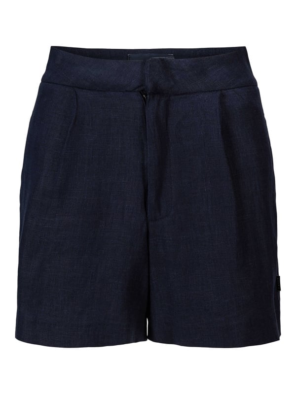 Freya Solid Linen Shorts