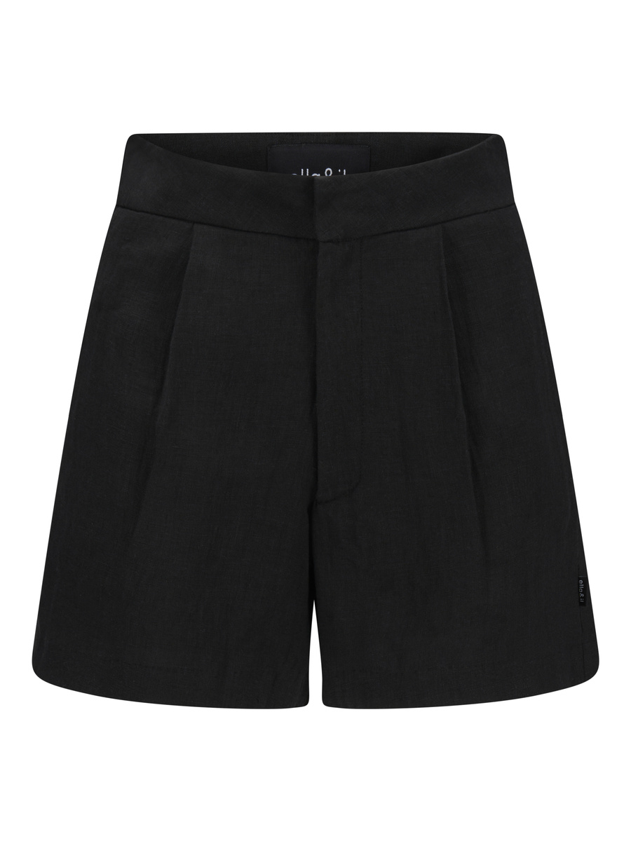 Freya Solid Linen Shorts