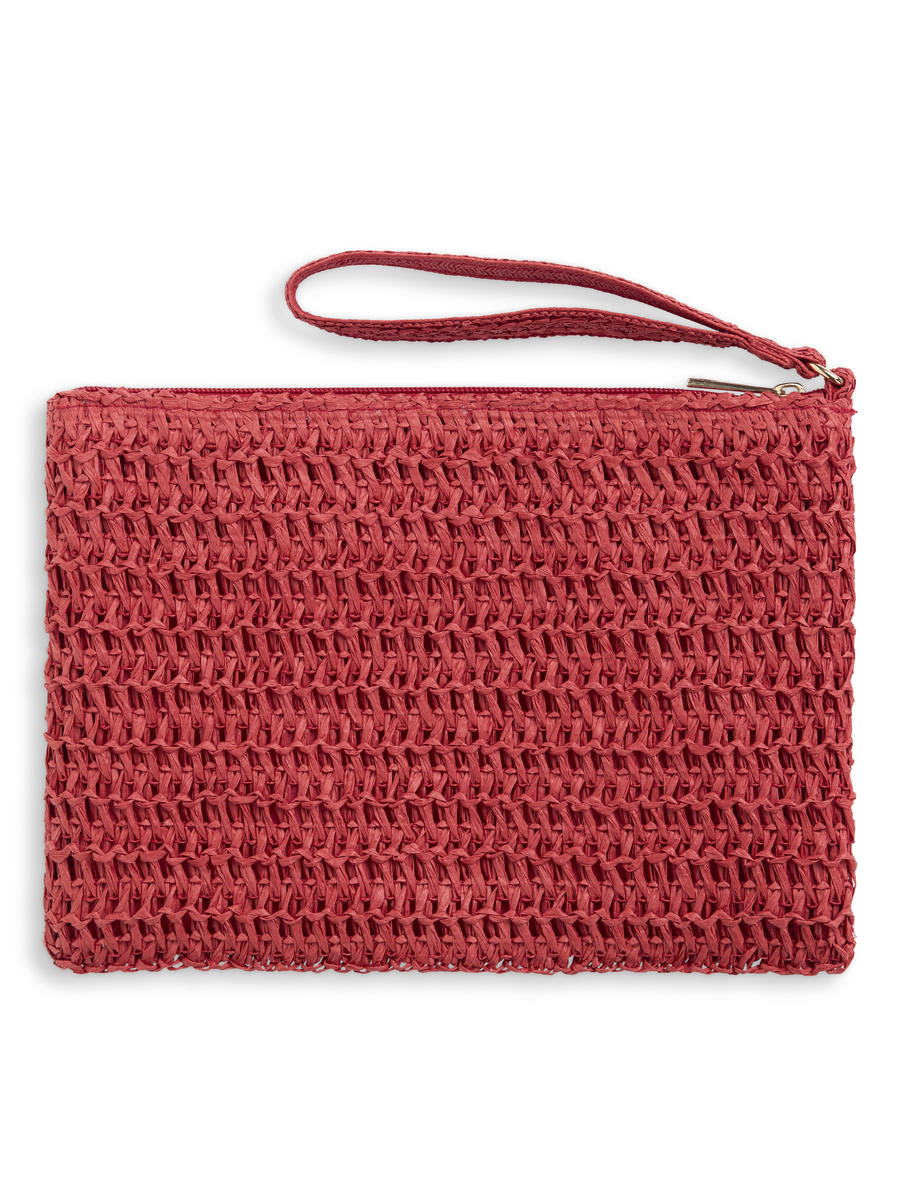 Mim Straw Clutch