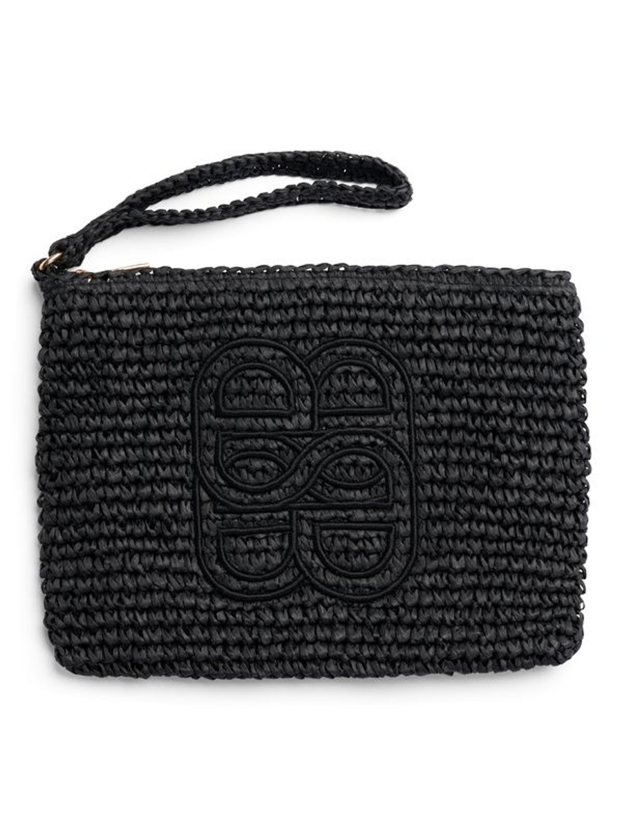 Mim Straw Clutch
