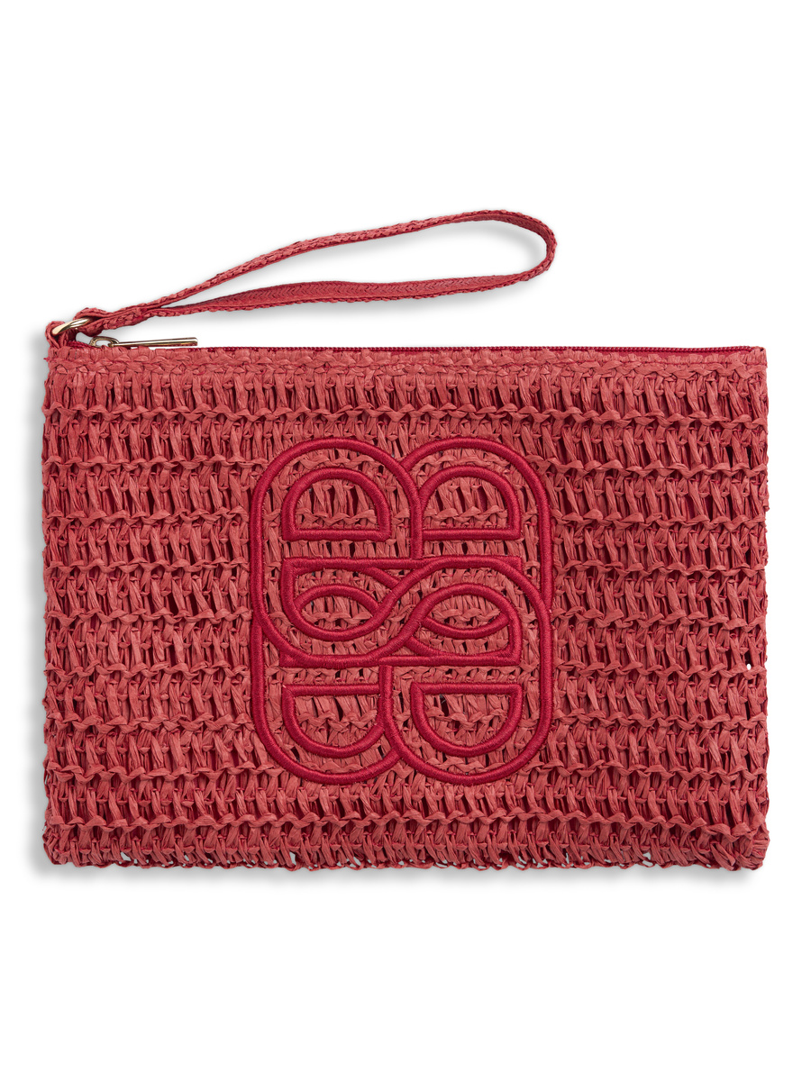 Mim Straw Clutch