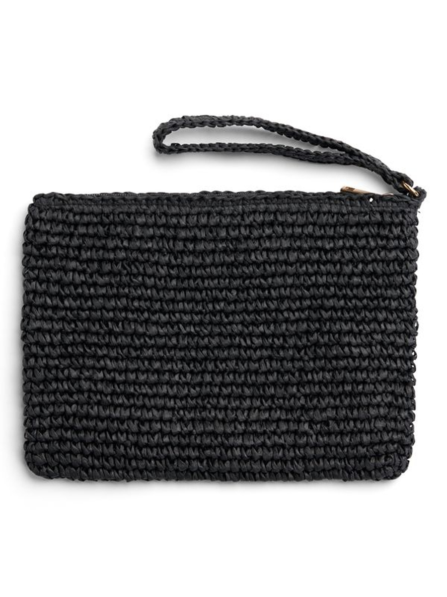 Mim Straw Clutch