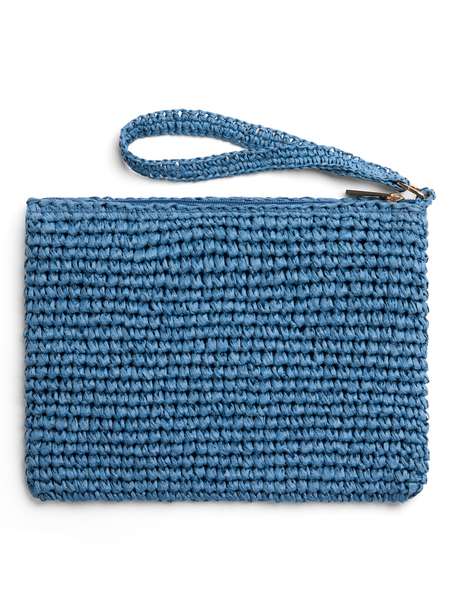 Mim Straw Clutch