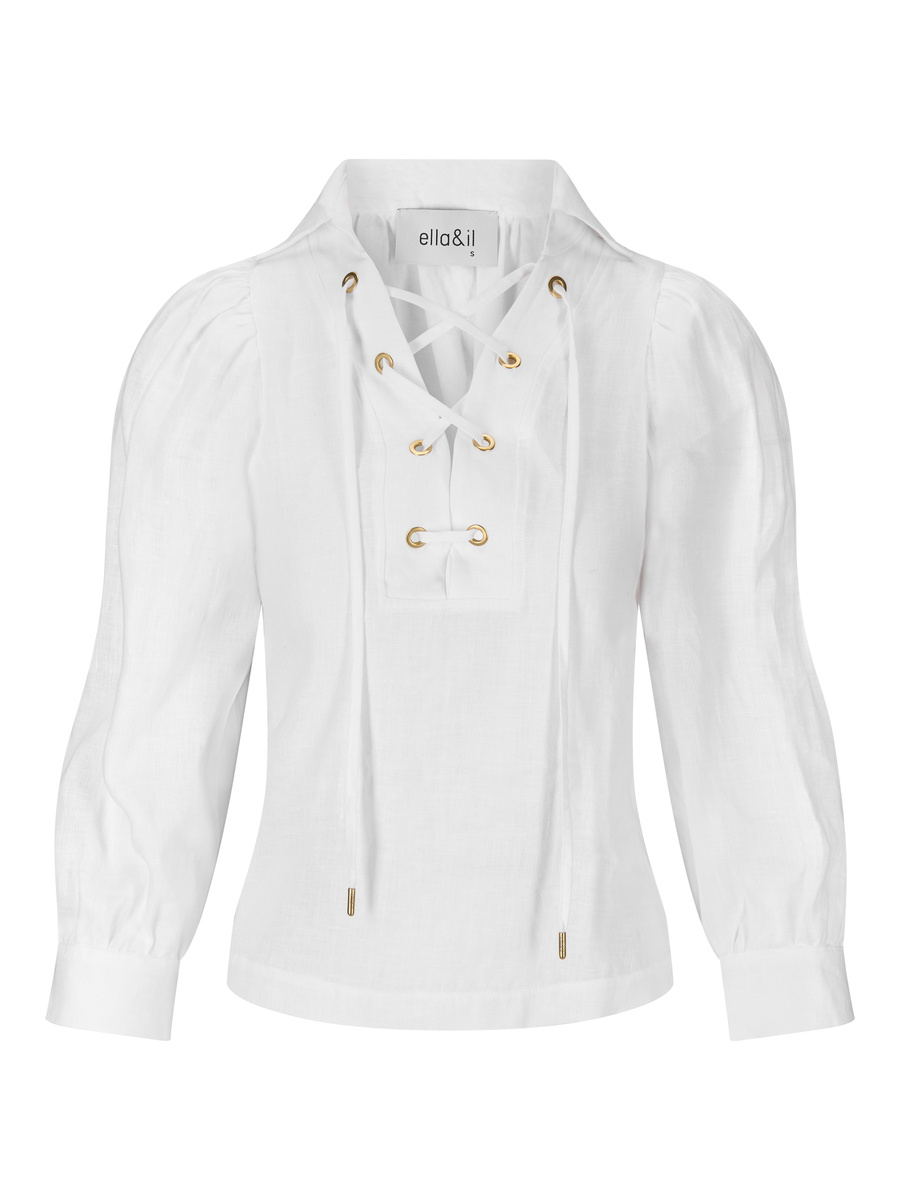 Vivienne Linen Blouse