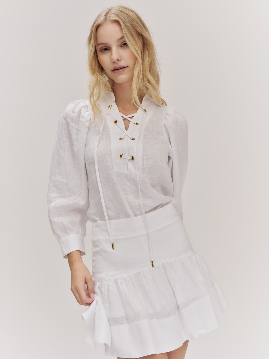 Vivienne Linen Blouse