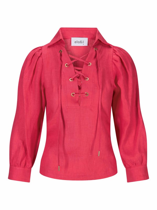 Vivienne Linen Blouse