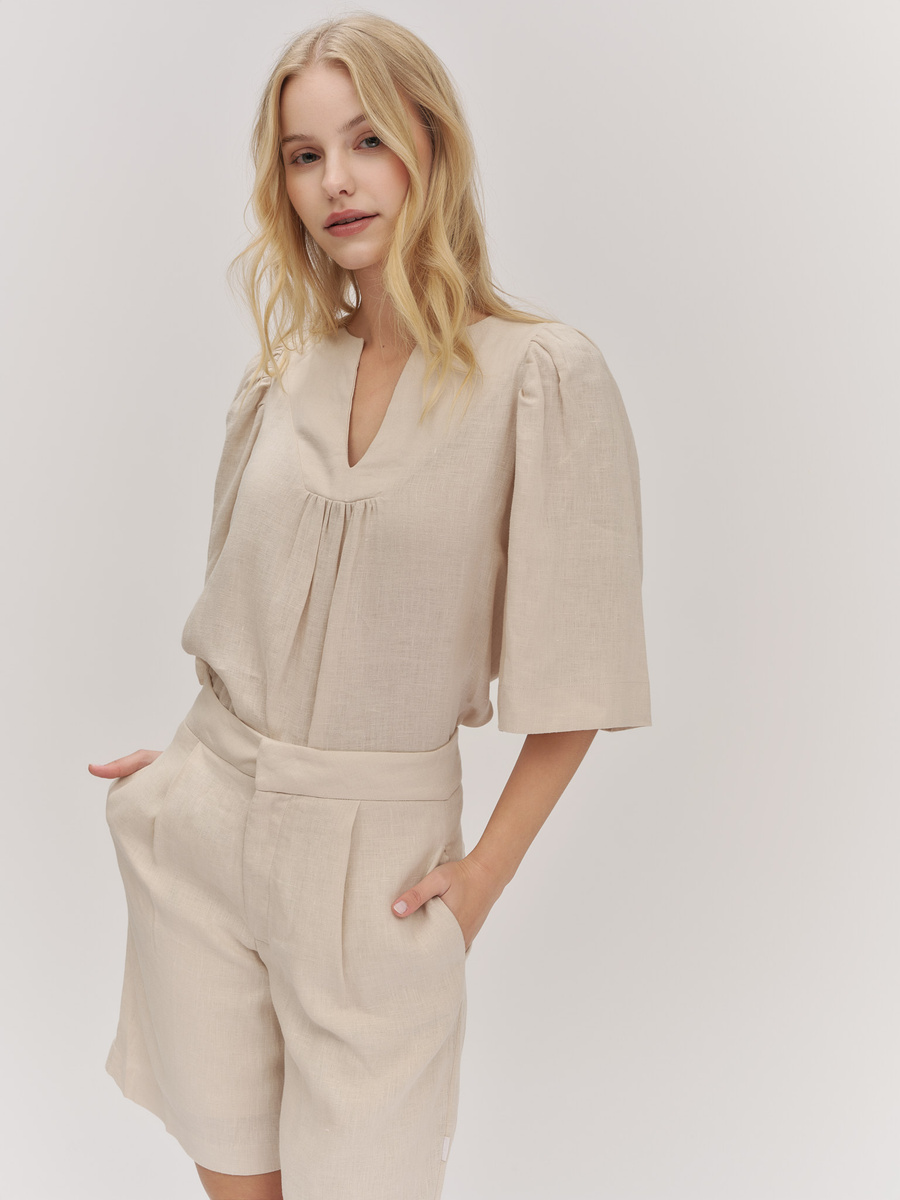 Fie Linen Shorts