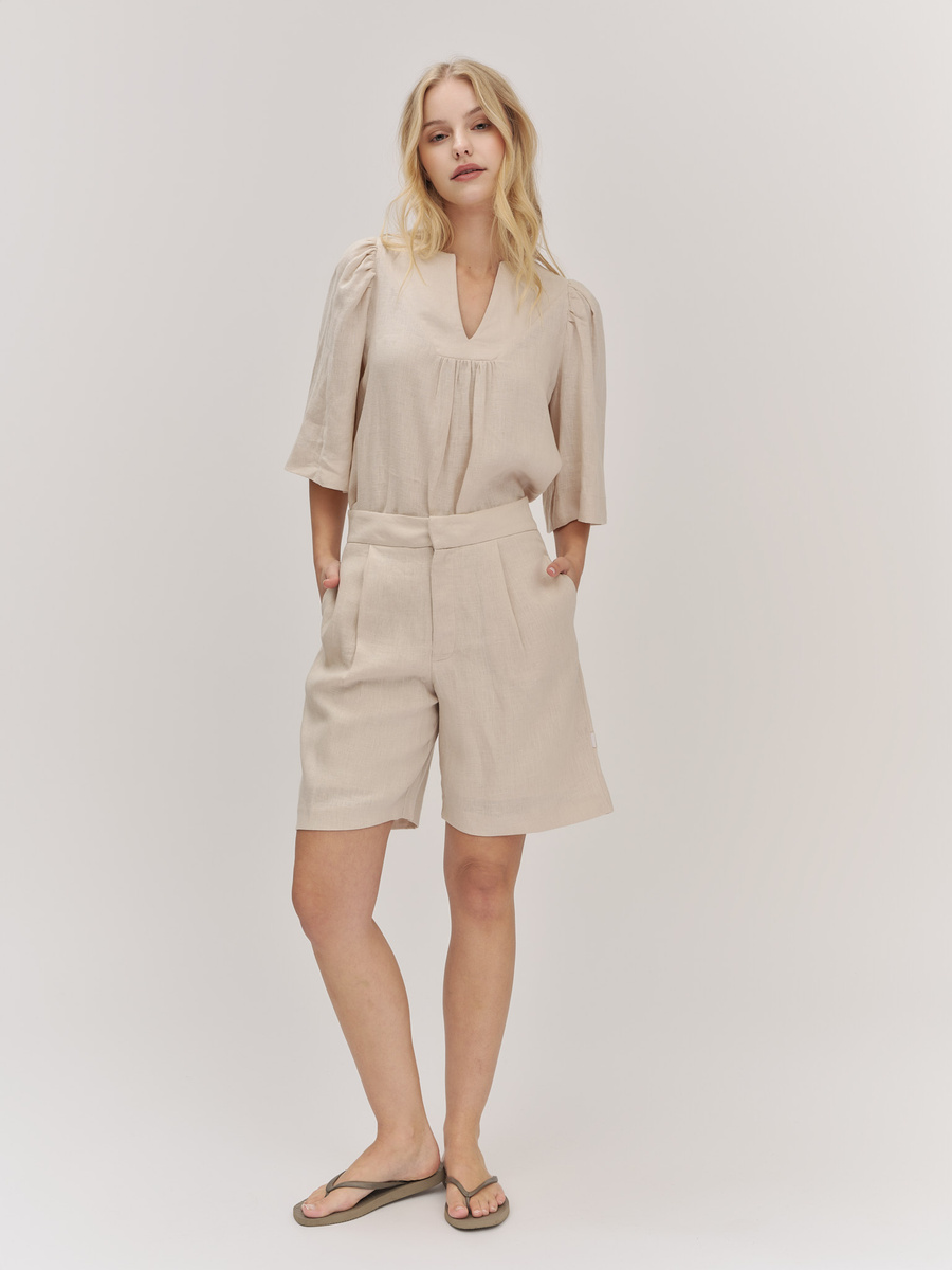 Fie Linen Shorts