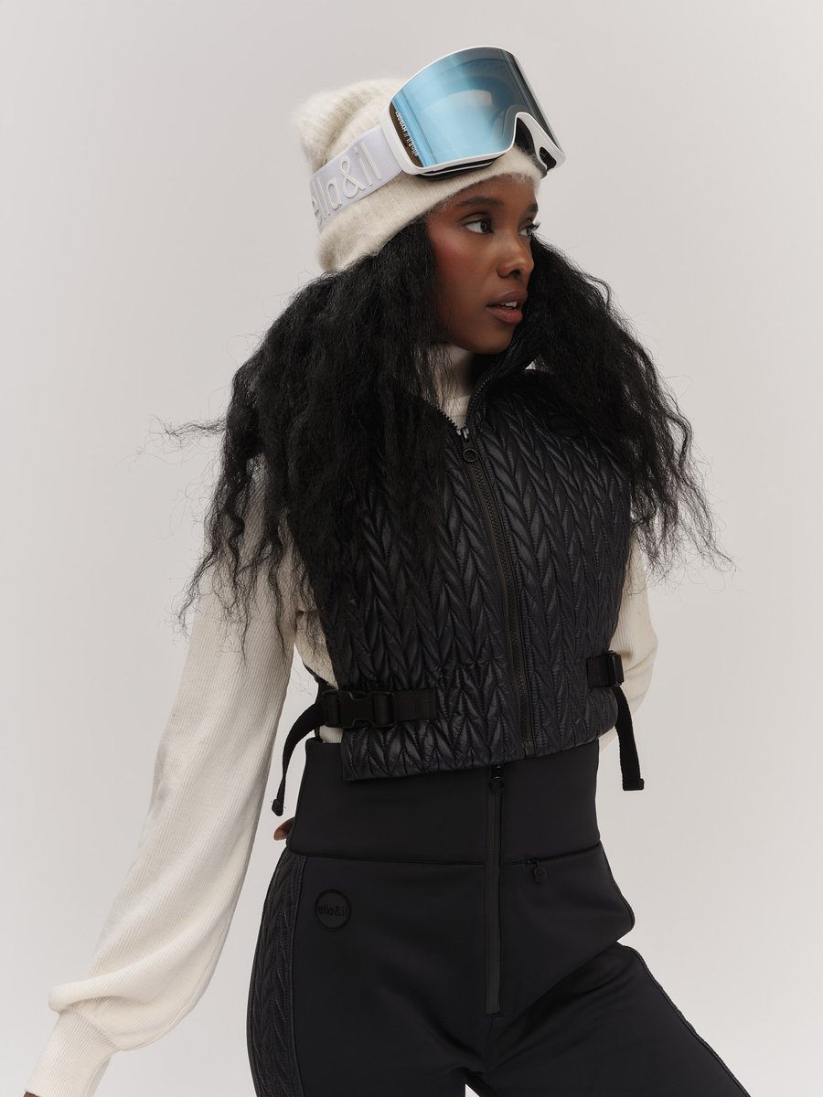 Bonnie Braided Down Vest