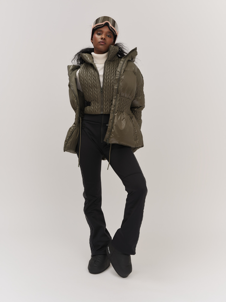 Bonnie Braided Down Vest