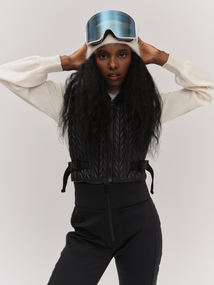 Bonnie Braided Down Vest