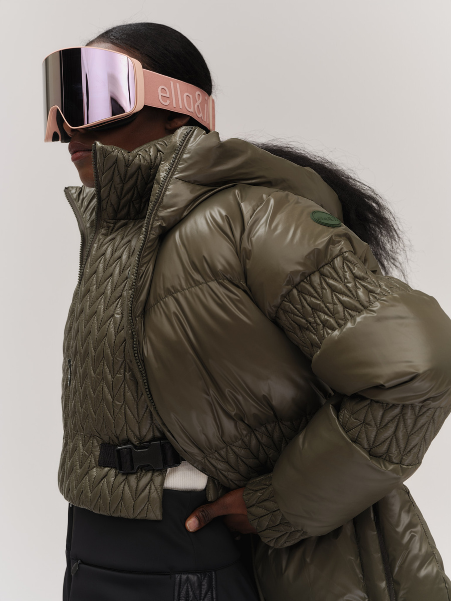 Bonnie Braided Down Vest