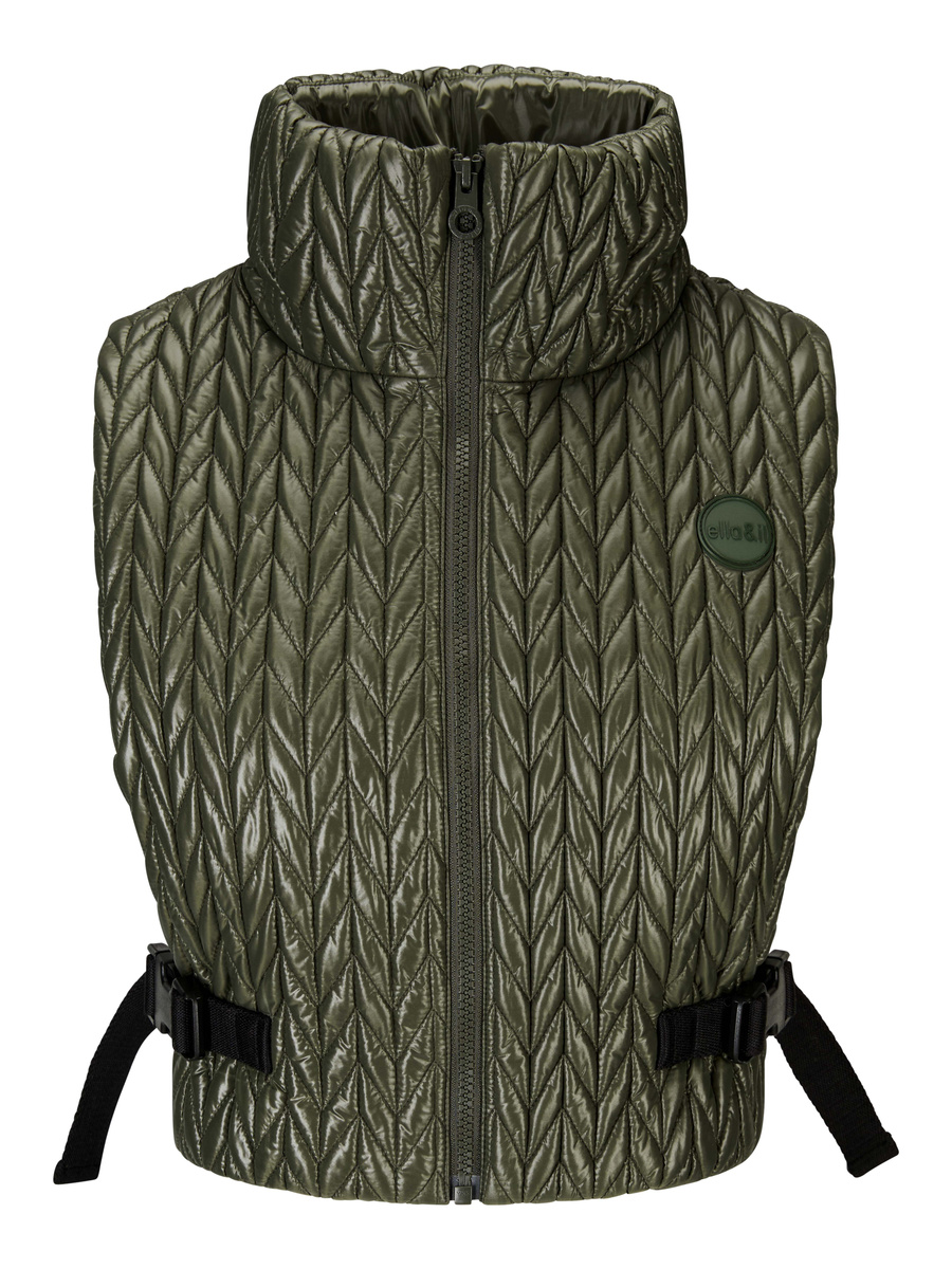 Bonnie Braided Down Vest