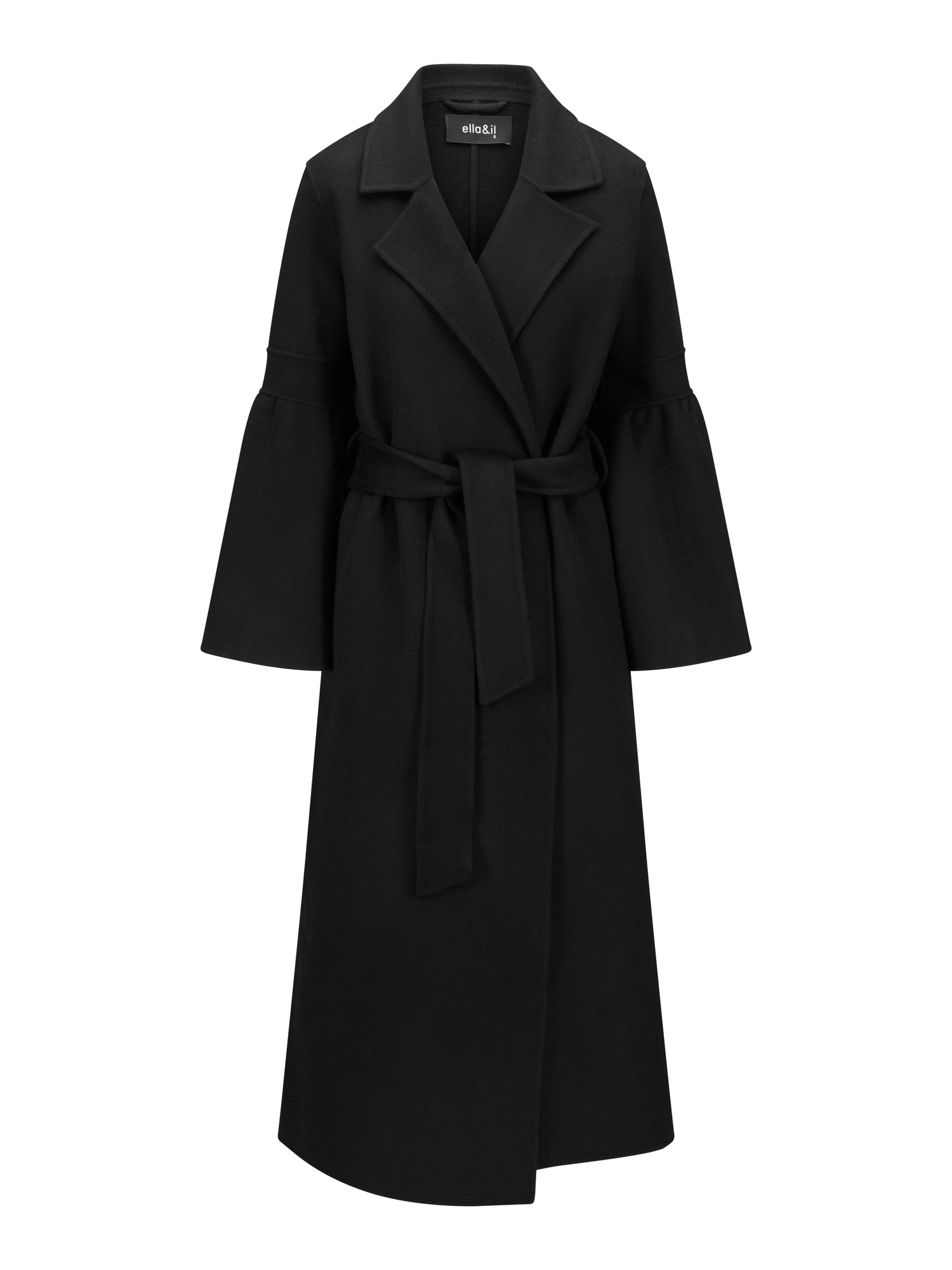 Juli Coat - belted wool-blend coat