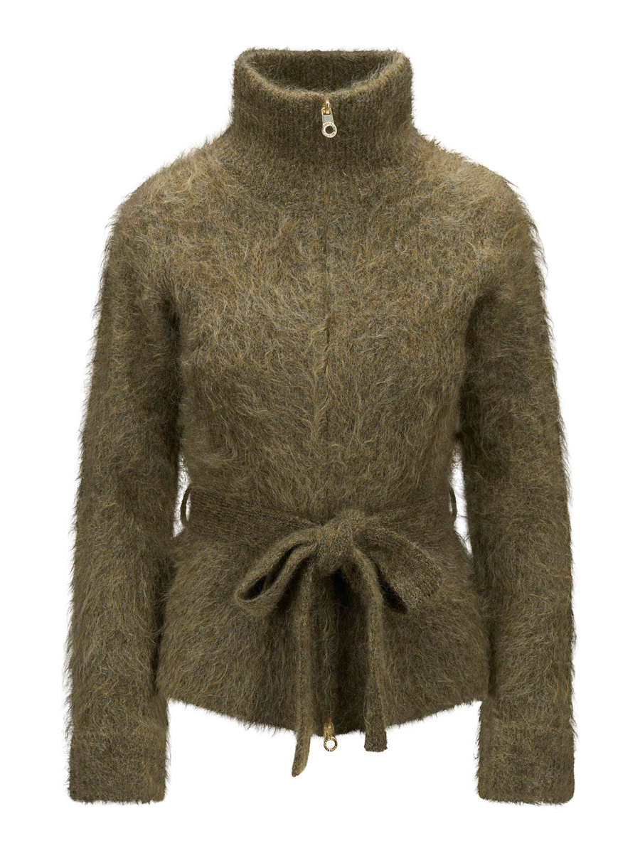 Amalie Chunky Zip Cardigan