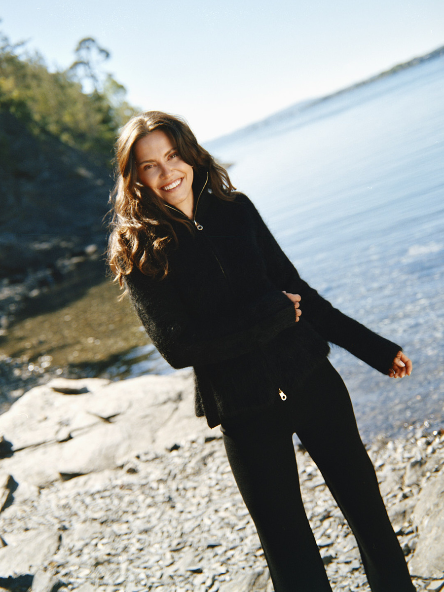 Amalie Chunky Zip Cardigan