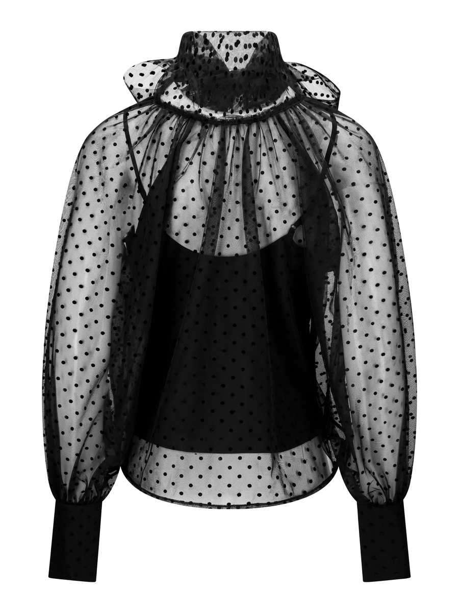 Lillian organza blouse