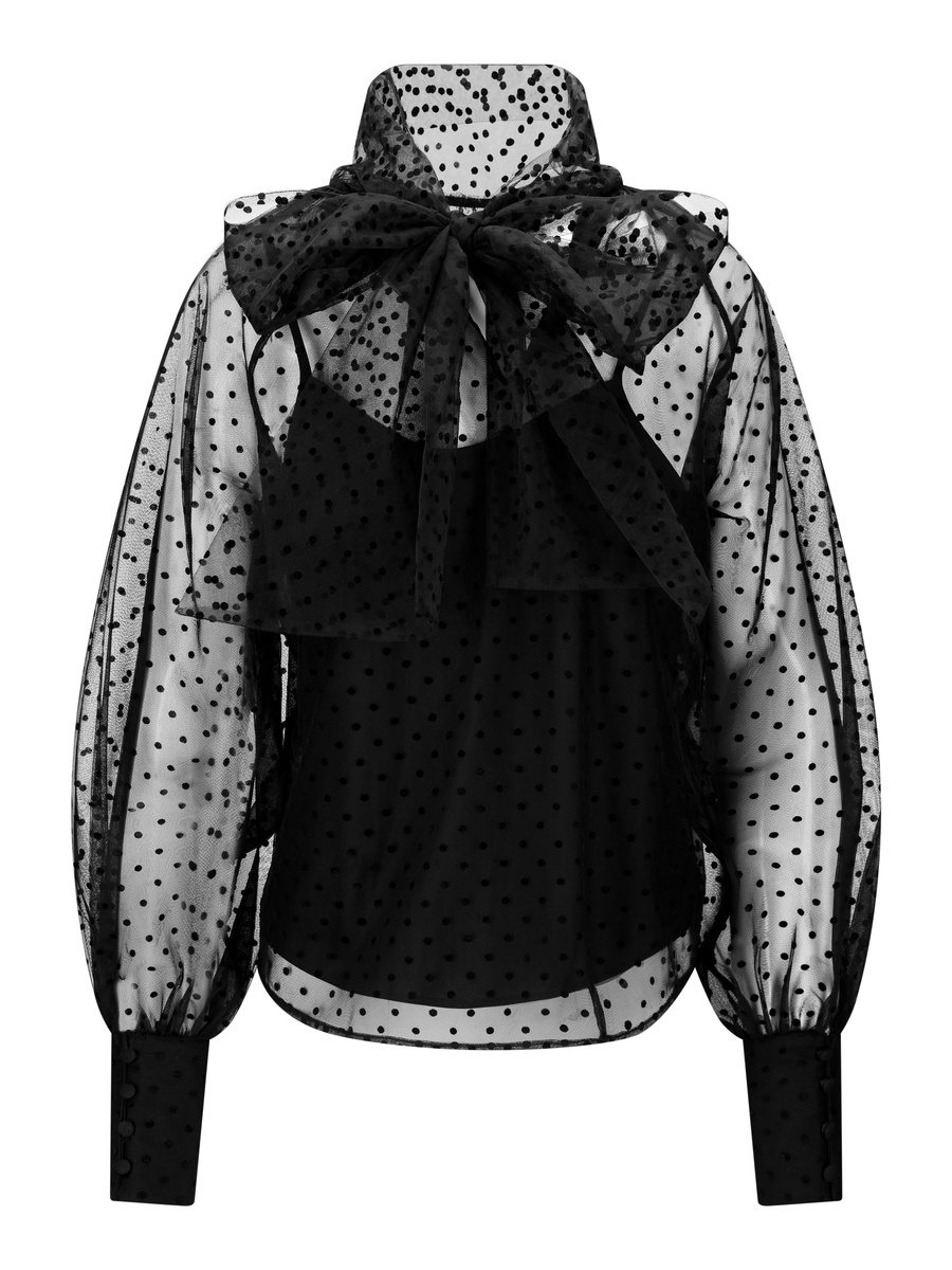 Lillian organza blouse