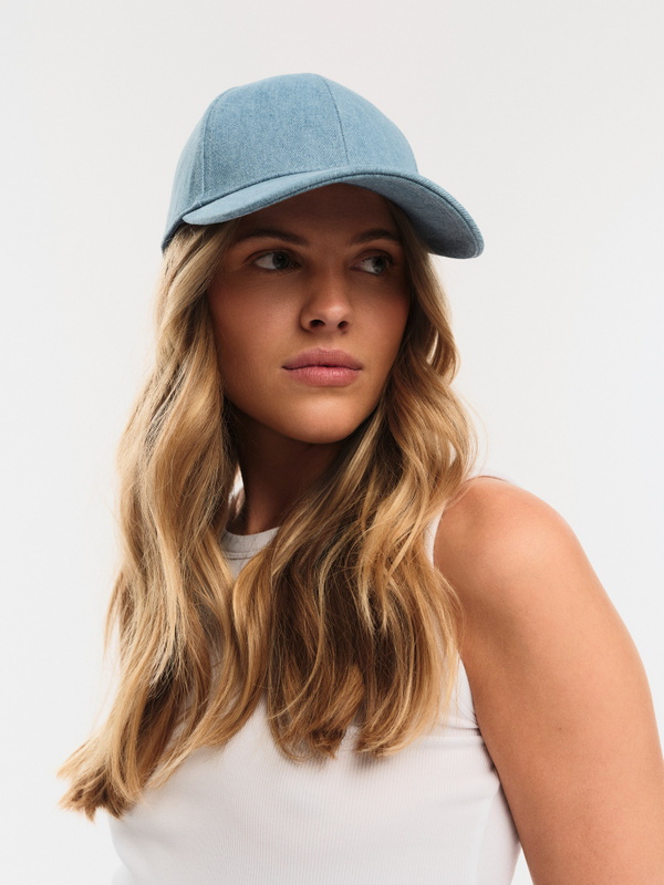 Hedda Denim Cap