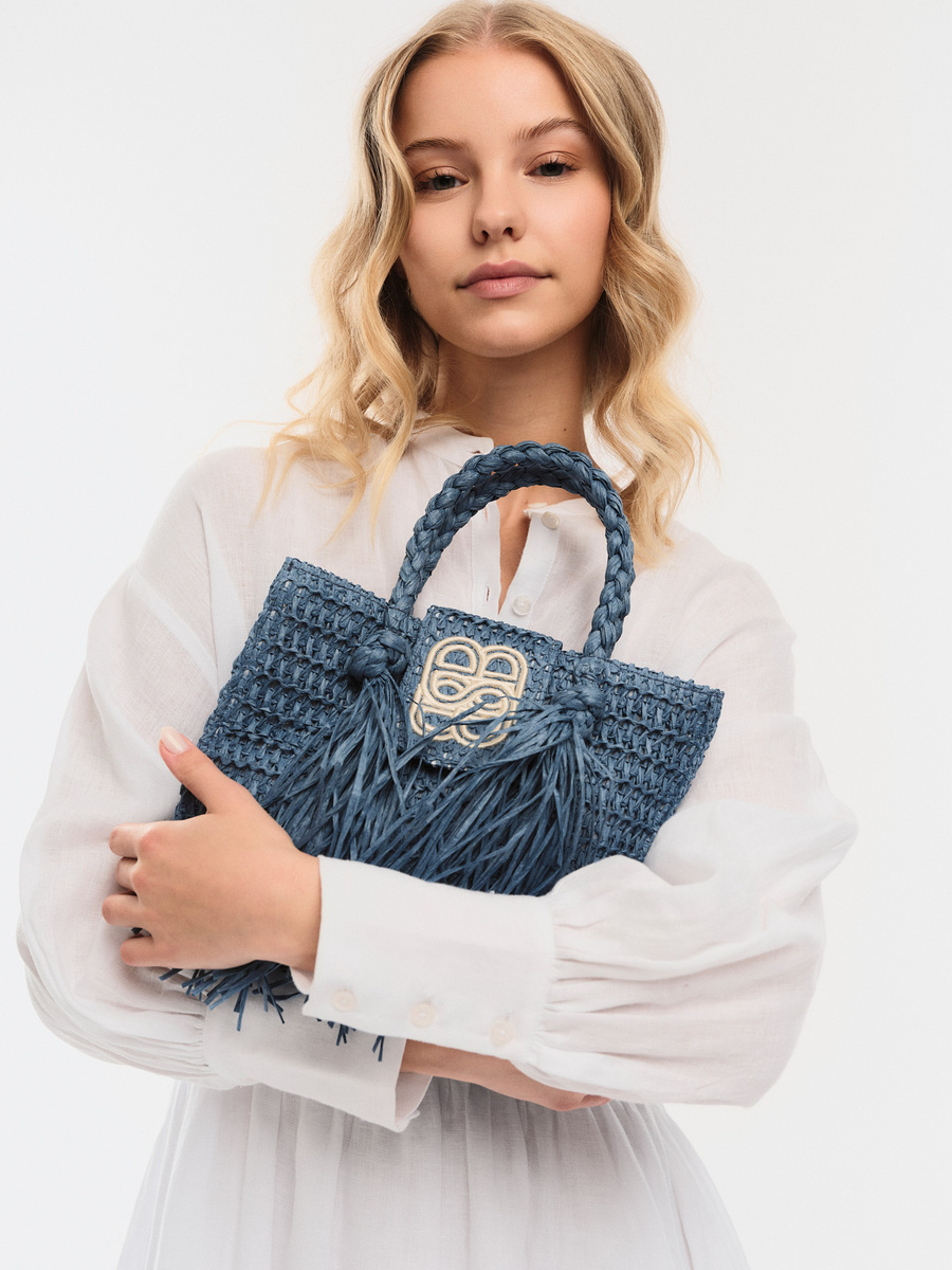 Sigrid Straw Bag