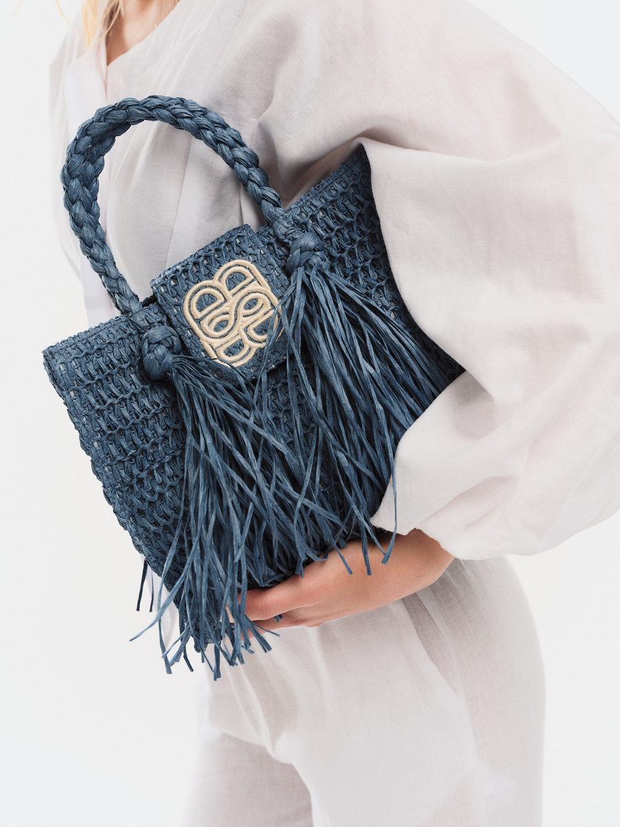Sigrid Straw Bag