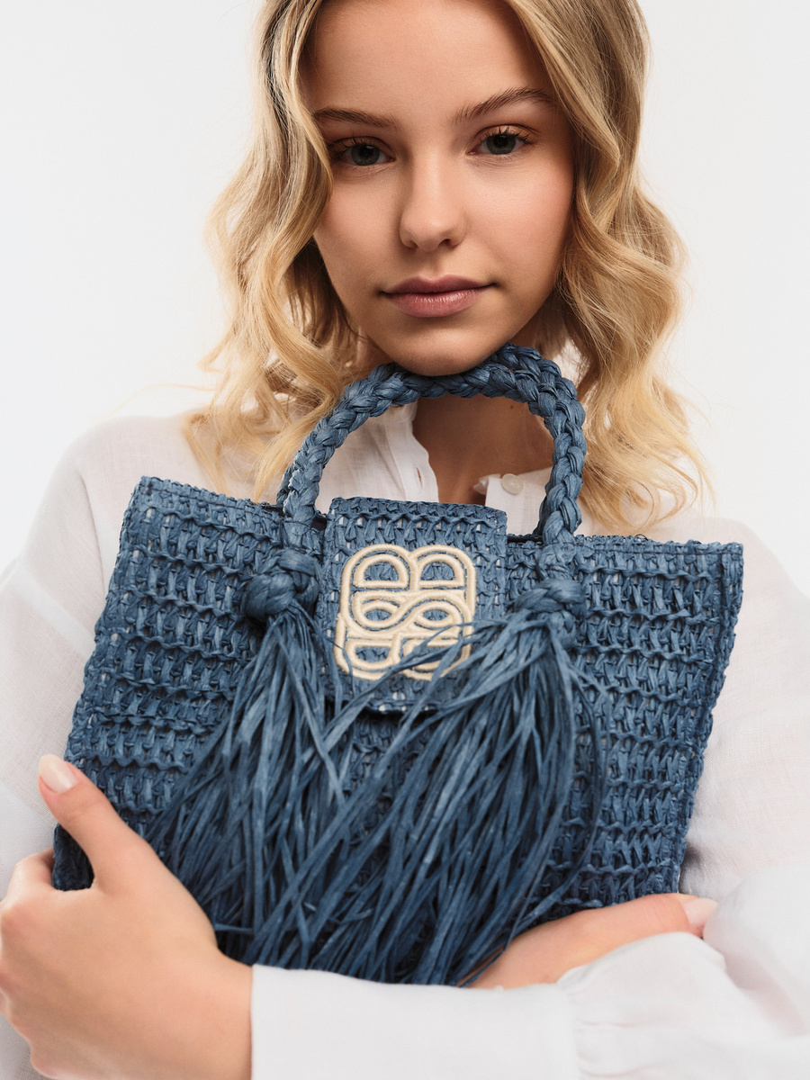 Sigrid Straw Bag