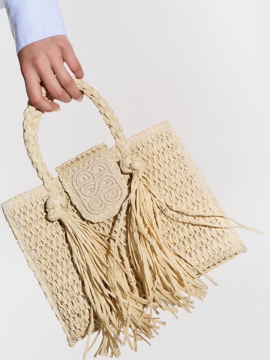 Sigrid Straw Bag