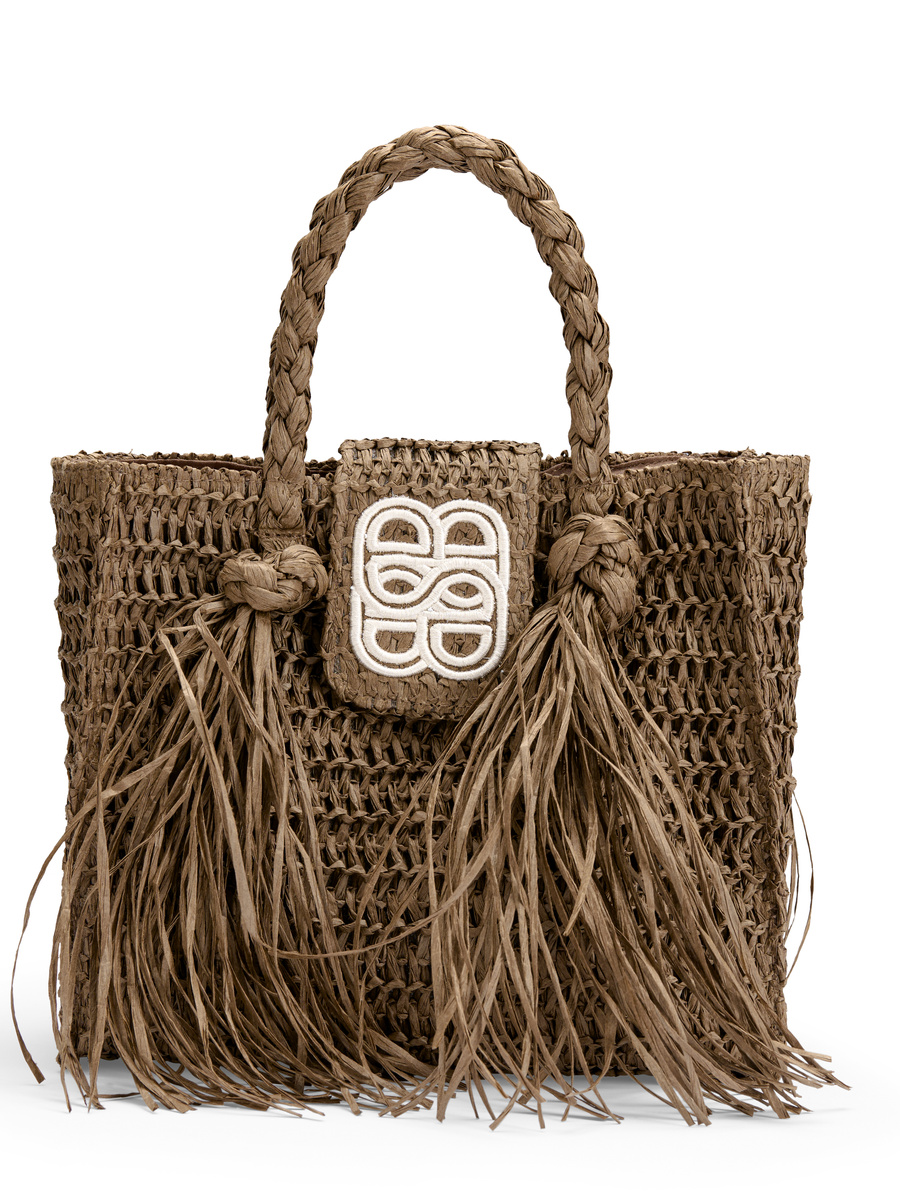 Sigrid Straw Bag