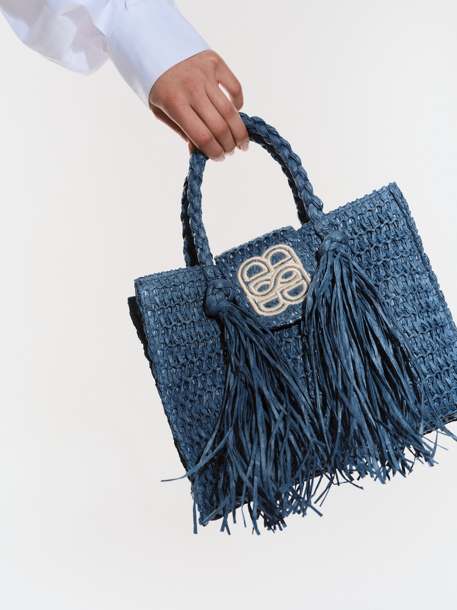 Sigrid Straw Bag