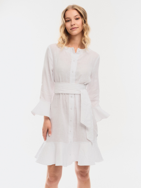 Gabrielle Linen Dress